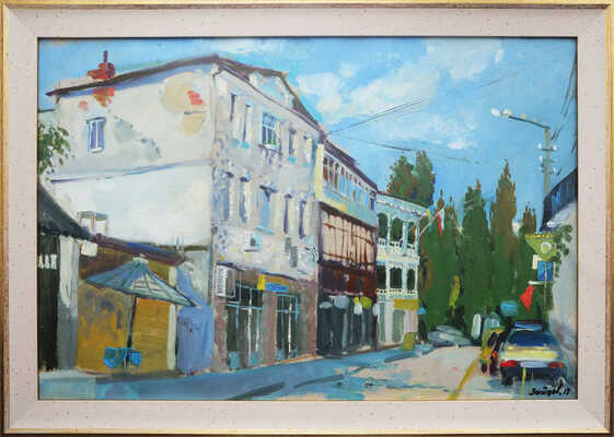 Зайцев Иван Сергеевич. Улица в Алупке 